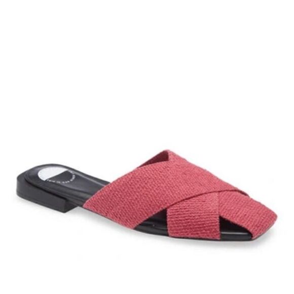 This is our other line mules Womens Size 7 Red Slip On Slide Shoes - Picture 1 of 7